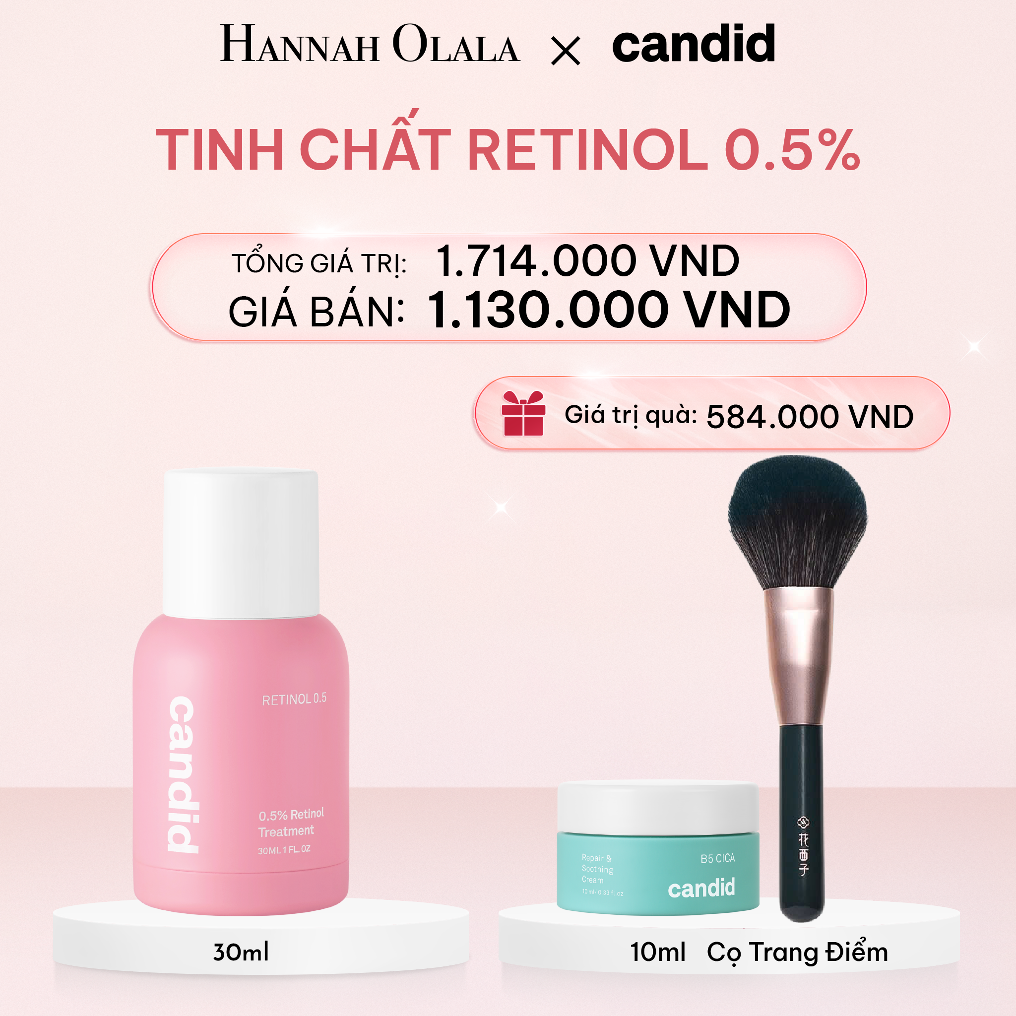 E746_DEAL 2: TINH CHẤT RETINOL 0.5% 30ML