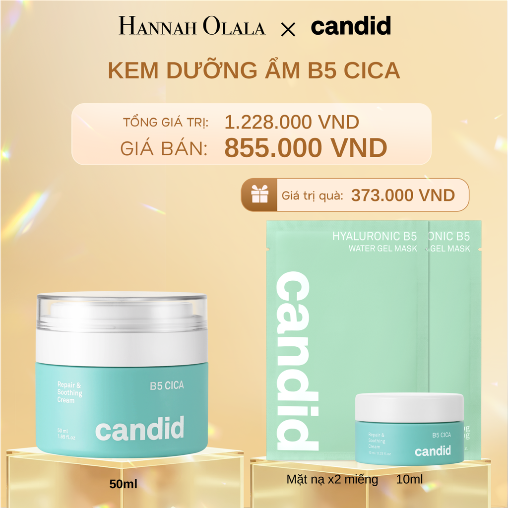 DEAL 3: KEM DƯỠNG ẨM B5 CICA 50ML