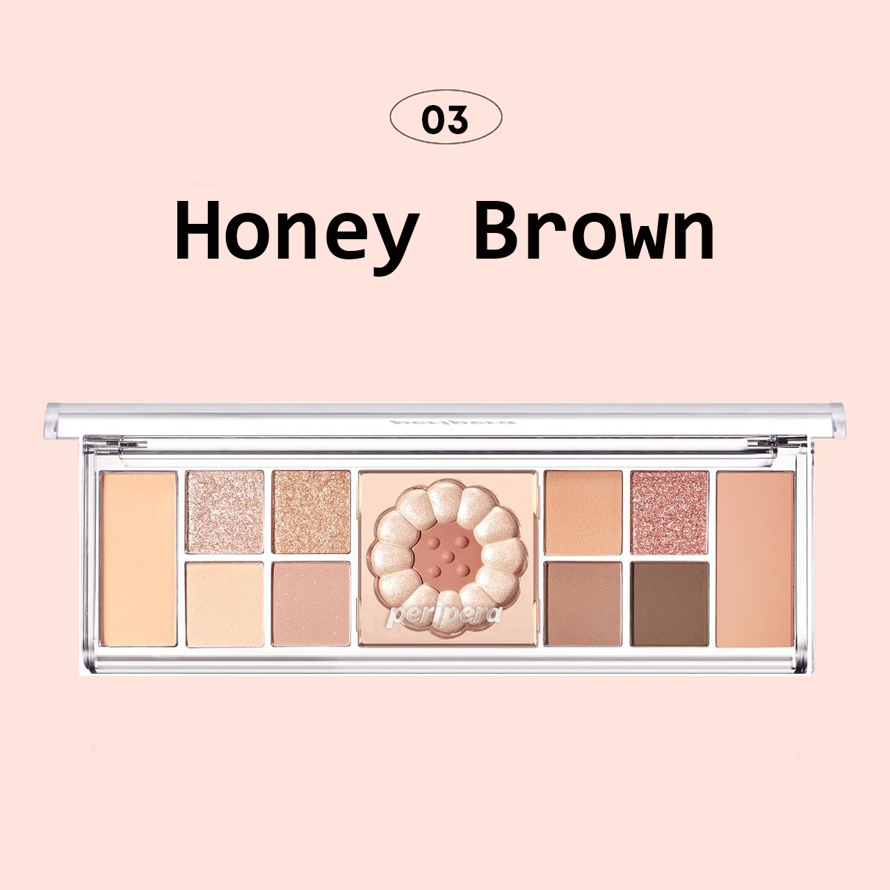 E647_DEAL 2: BẢNG MẮT & MÁ HỒNG PERIPERA ALL TAKE MOOD LIKE PALETTE 8G