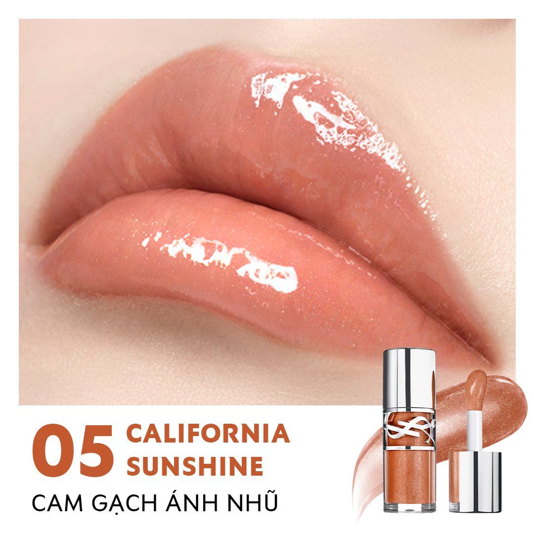 A973_DEAL 9: SON BÓNG THỜI THƯỢNG YSL LOVESHINE PLUMPING LIP OIL GLOSS