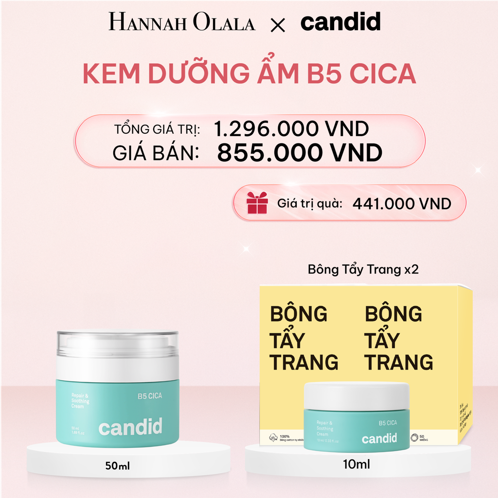 E749_DEAL 5: KEM DƯỠNG ẨM B5 CICA 50ML