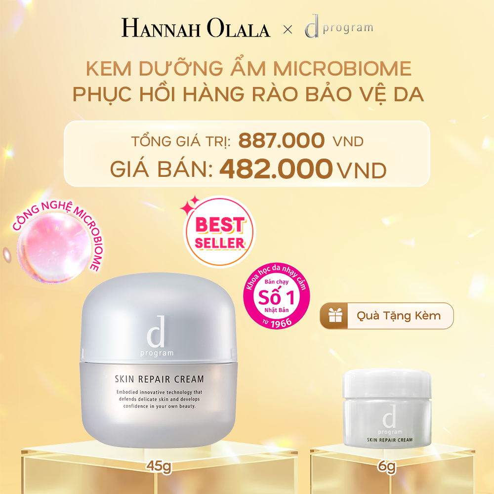 DEAL 5: KEM DƯỠNG ẨM VÀ PHỤC HỒI DA D PROGRAM SKIN REPAIR CREAM 45G