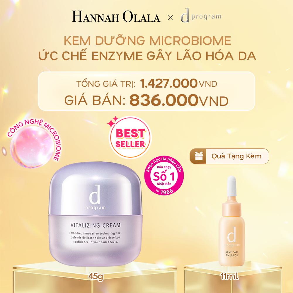 DEAL 10: KEM DƯỠNG NGĂN NGỪA LÃO HÓA D PROGRAM VITALIZING CREAM 45G
