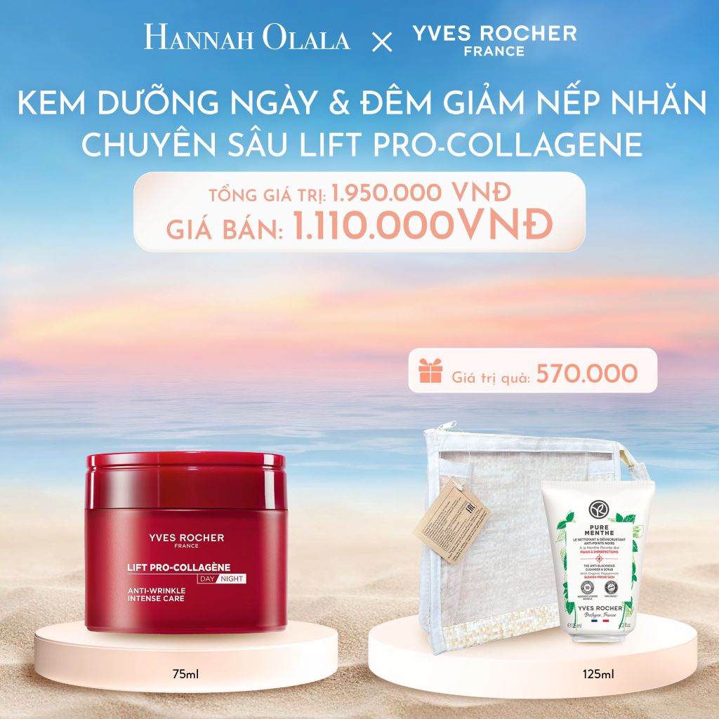 C1090_DEAL 10: KEM DƯỠNG NGÀY VÀ ĐÊM GIẢM NẾP NHĂN CHUYÊN SÂU LIFT PRO-COLLAGENE