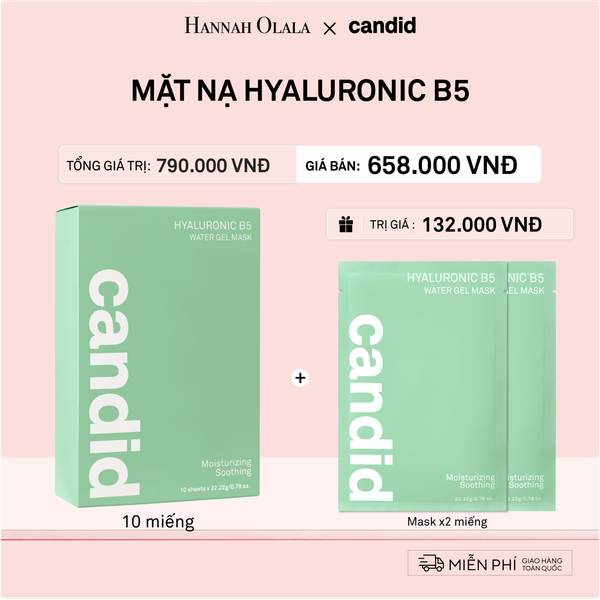 A6_DEAL 6: HỘP 10 MIẾNG MẶT NẠ CẤP ẨM B5