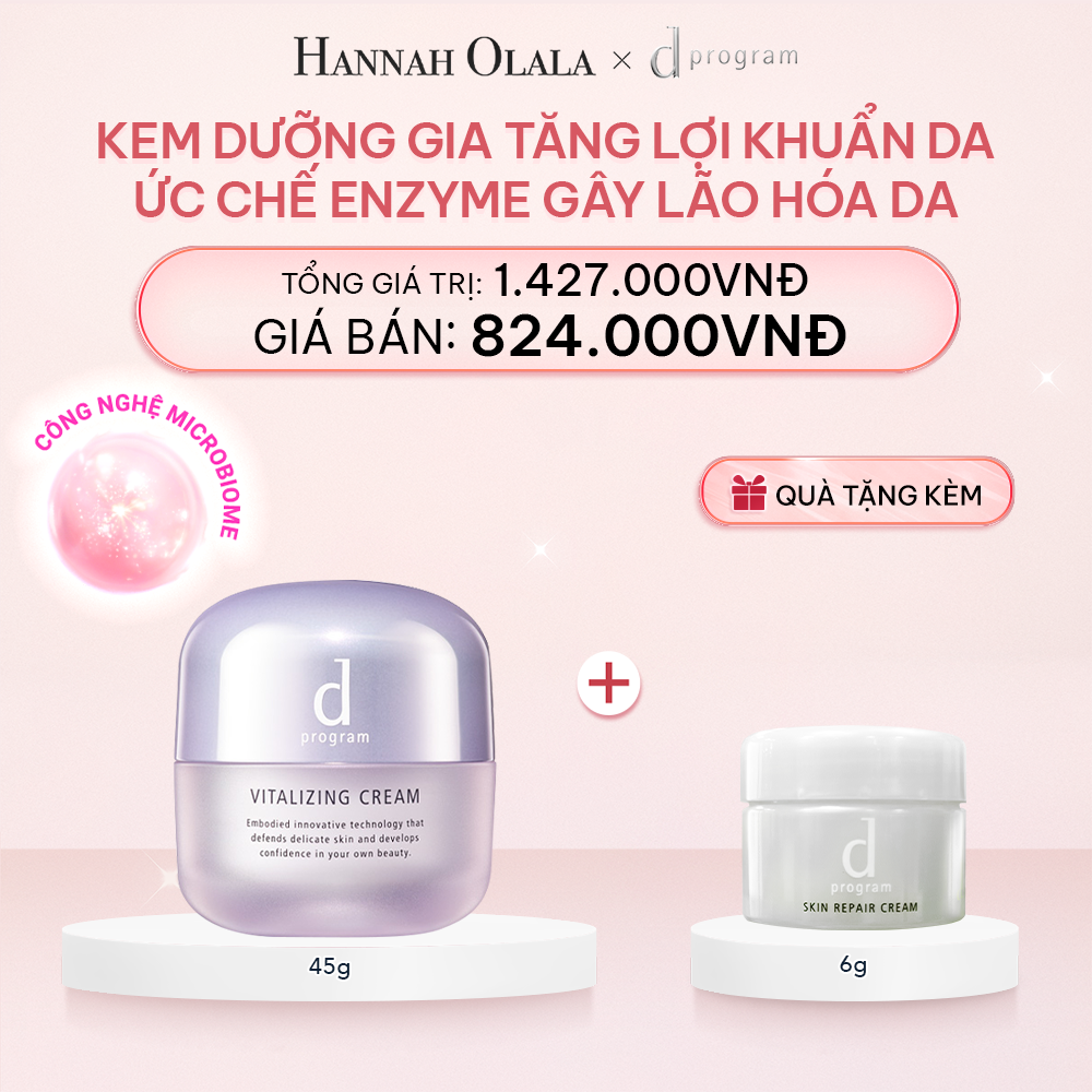 E113_DEAL 18: KEM DƯỠNG NGĂN NGỪA LÃO HÓA D PROGRAM VITALIZING CREAM 45G