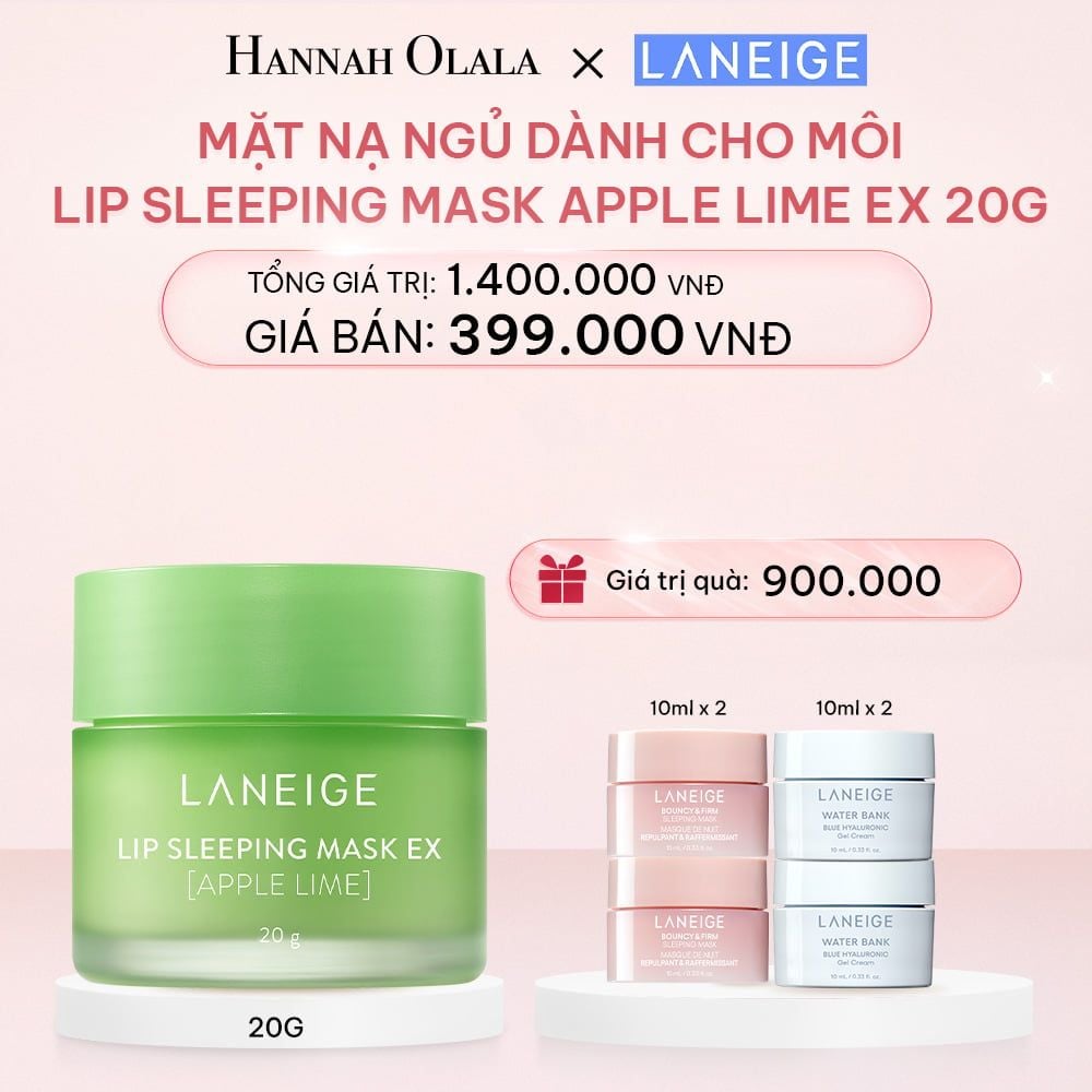 E262_DEAL 2: MẶT NẠ NGỦ DÀNH CHO MÔI LANEIGE LIP SLEEPING MASK 20G (CHỌN MÙI HƯƠNG)