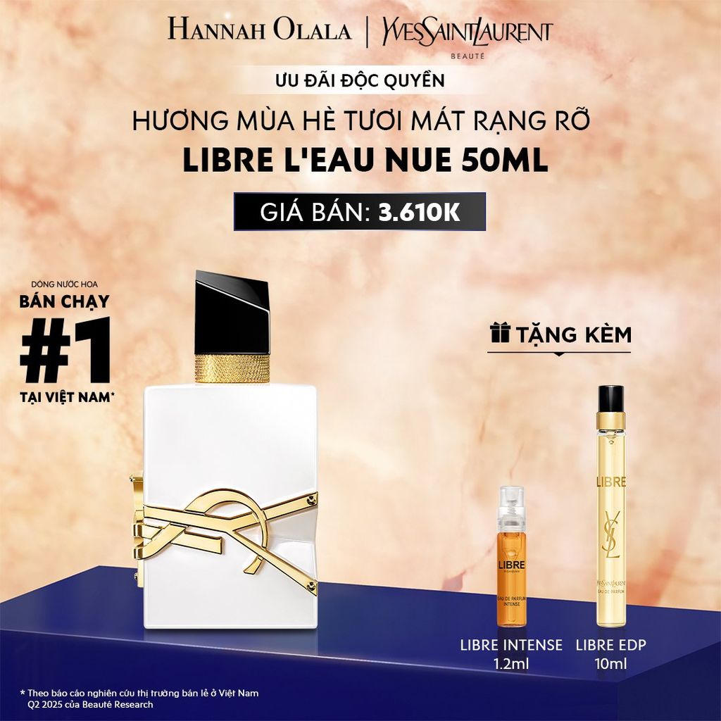 DEAL 16: NƯỚC HOA YSL LIBRE NUE 50ML