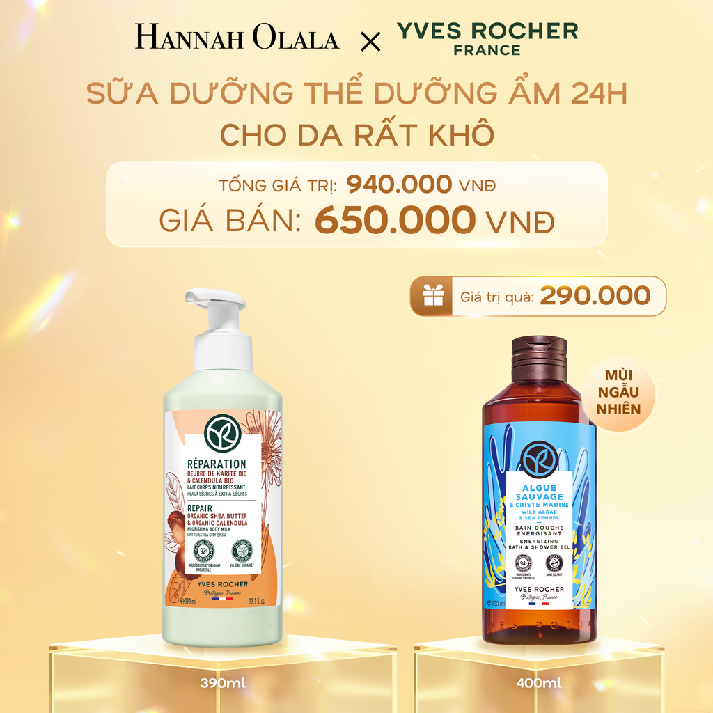 DEAL 4: SỮA DƯỠNG THỂ DƯỠNG ẨM 24H CHO DA RẤT KHÔ