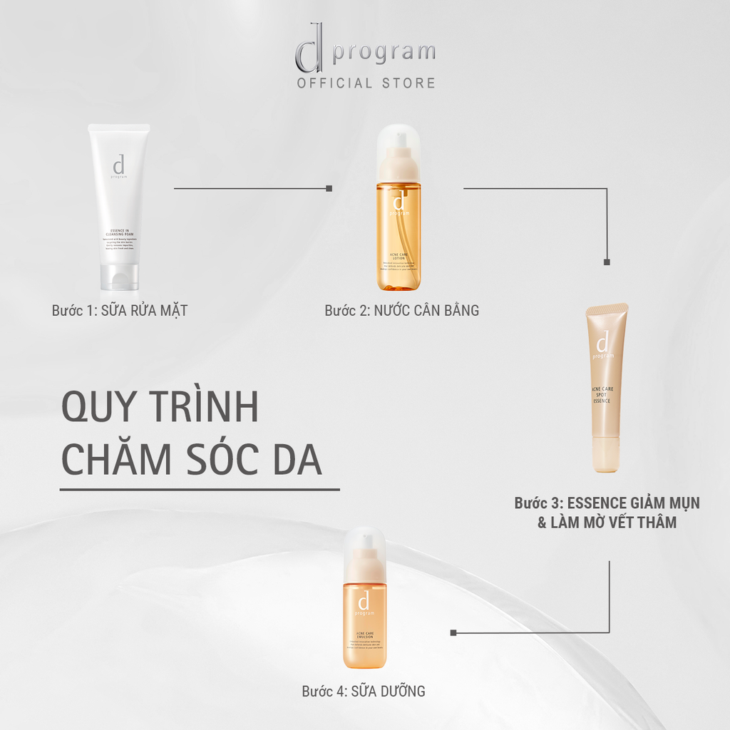 DEAL 9: ESSENCE GIẢM MỤN VÀ LÀM MỜ VẾT THÂM D PROGRAM ACNE CARE SPOT ESSENCE 15G