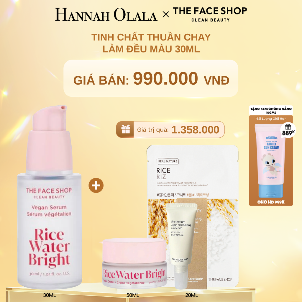 DEAL 6: TINH CHẤT THUẦN CHAY LÀM ĐỀU MÀU 30ML