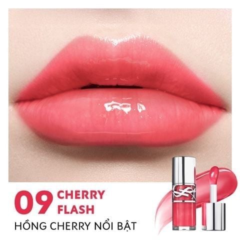 C473_DEAL 12 : SON BÓNG THỜI THƯỢNG YSL LOVESHINE PLUMPING LIP OIL GLOSS