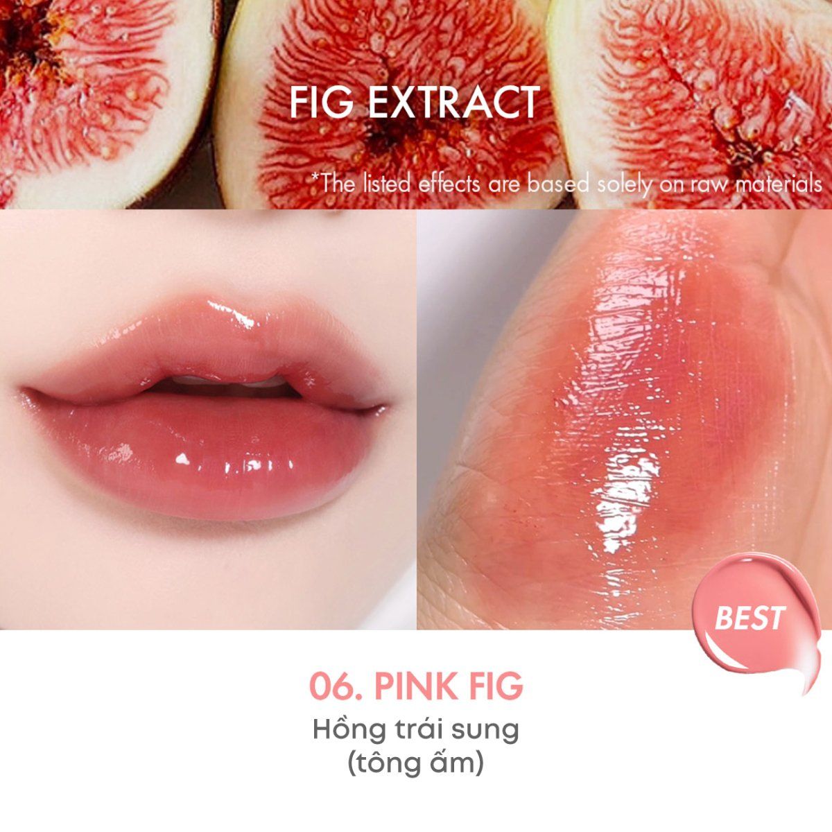 E556_DEAL 1: SON DƯỠNG BÓNG THUẦN CHAY AMUSE BEBE TINT 3.8G