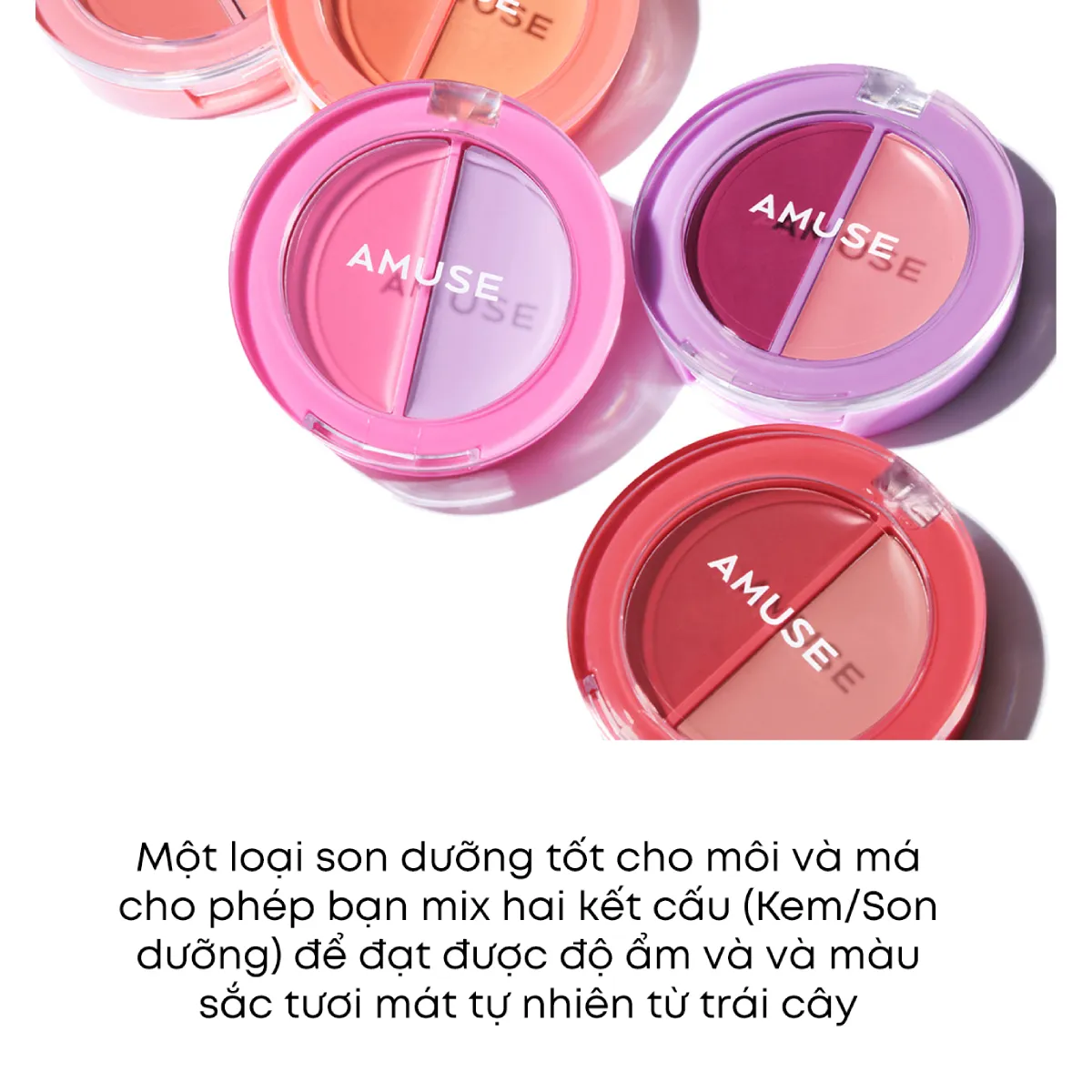E581_DEAL 4: SON MÔI & MÁ HỒNG AMUSE MỊN LÌ THUẦN CHAY 3G