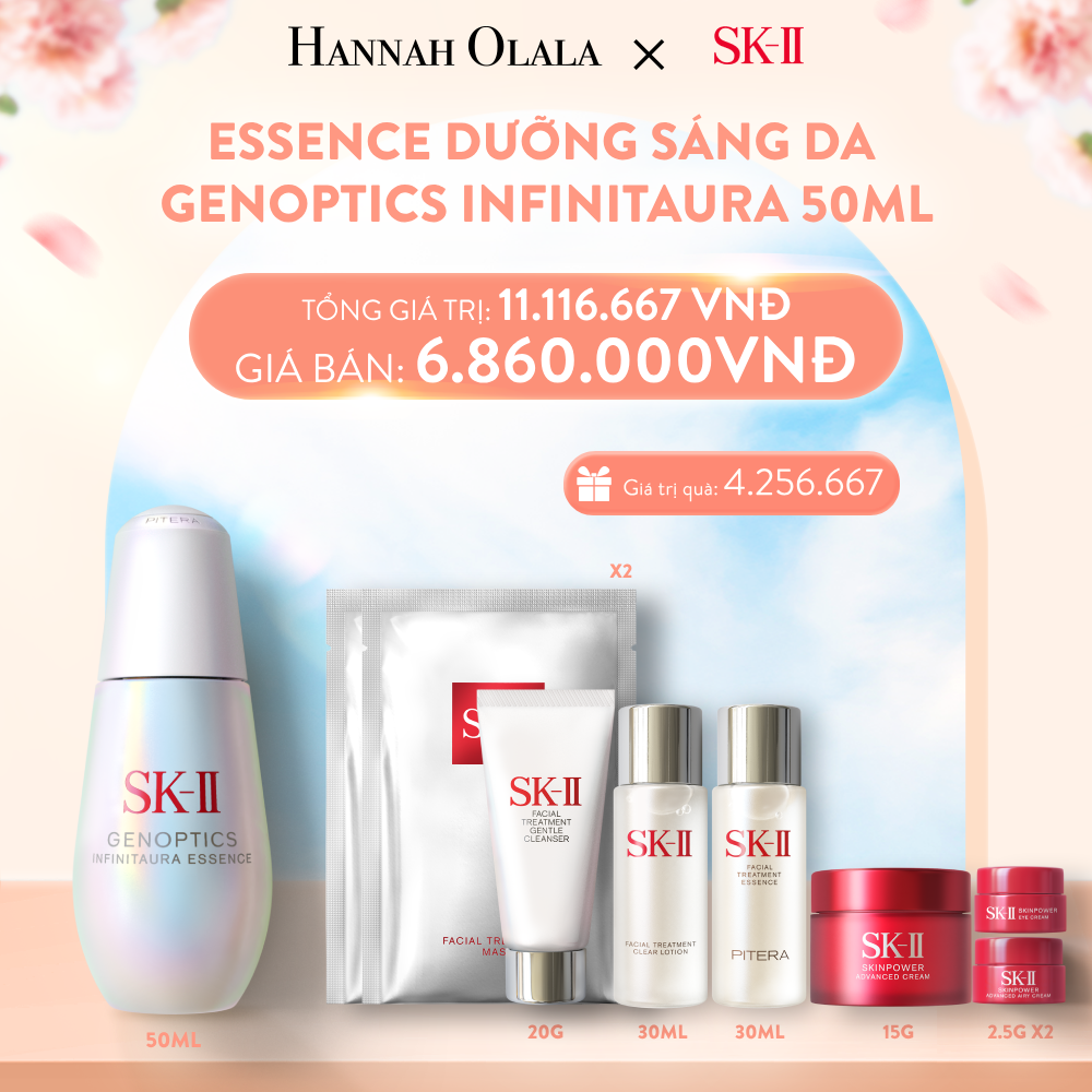 DEAL 1: ESSENCE DƯỠNG SÁNG DA GENOPTICS INFINITAURA 50ML (PHIÊN BẢN CẢI TIẾN)