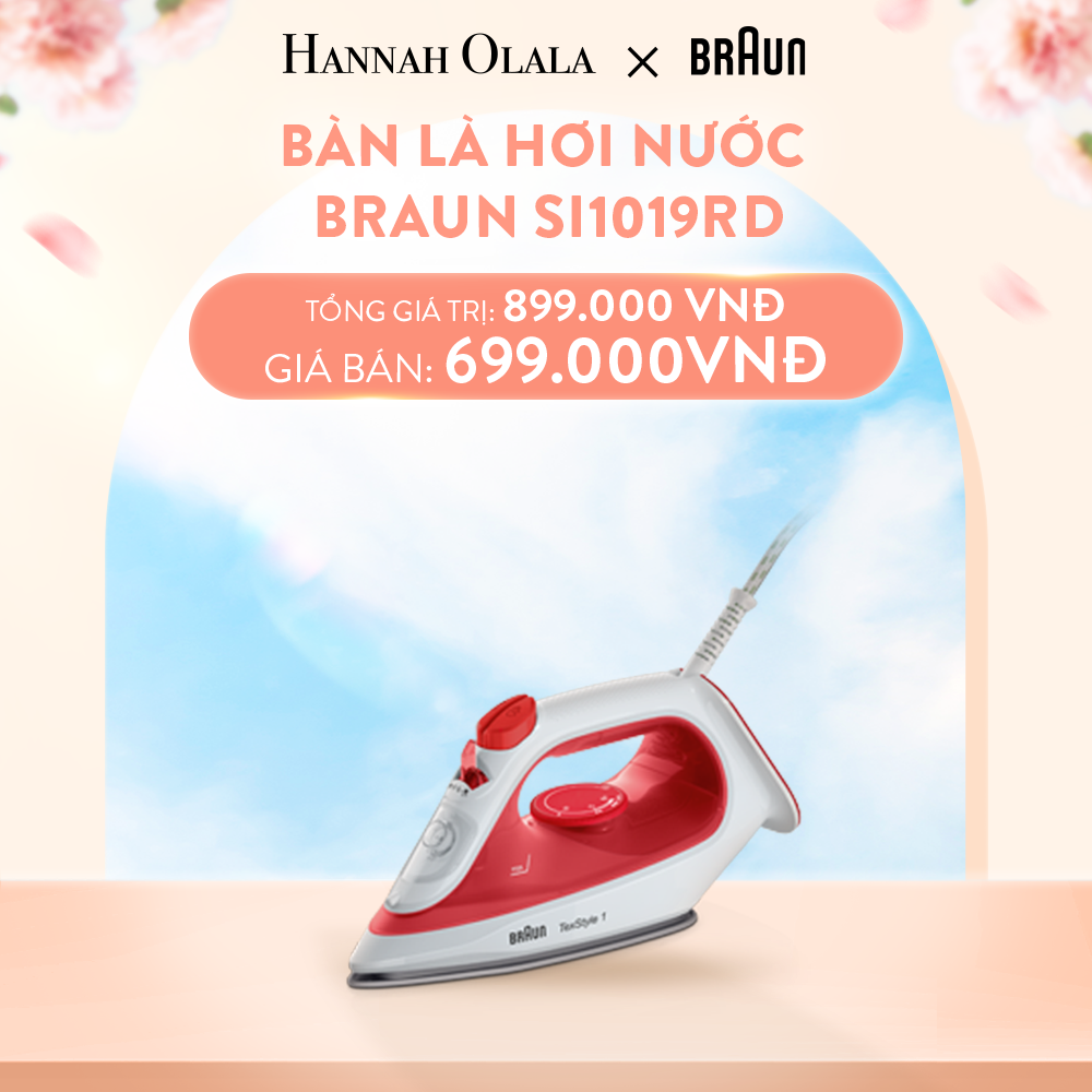 A138_DEAL 2: BÀN LÀ HƠI NƯỚC BRAUN SI1019RD