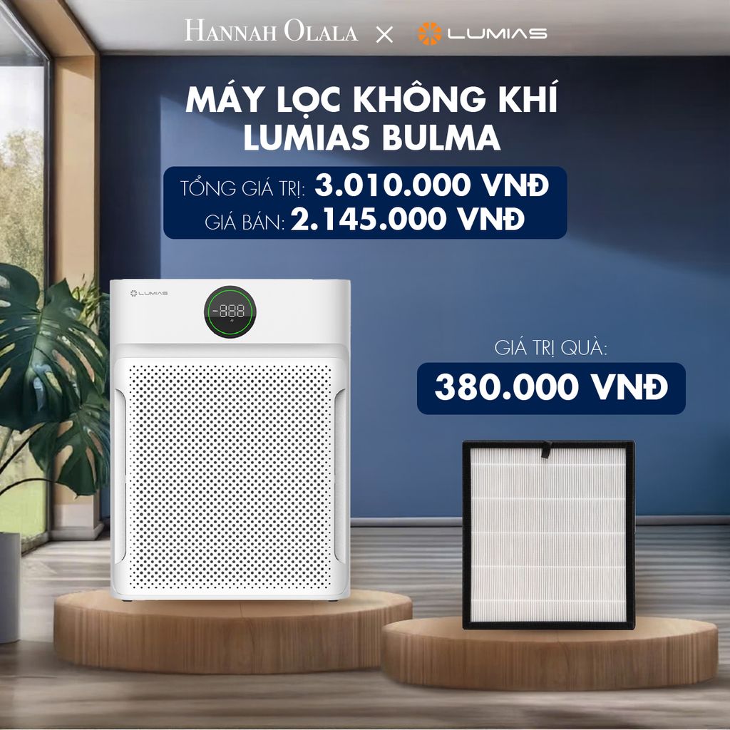 M40_DEAL 9: MÁY LỌC KHÔNG KHÍ LUMIAS BULMA