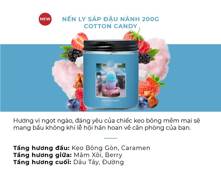 DEAL 3: MUA NẾN GOOSE CREEK SÁP ĐẬU NÀNH 200G (CHỌN THÊM MÙI NOTE TRONG GHI CHÚ)