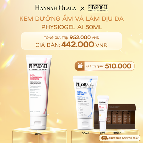 DEAL 3: KEM DƯỠNG ẨM VÀ LÀM DỊU DA PHYSIOGEL AI 50ml
