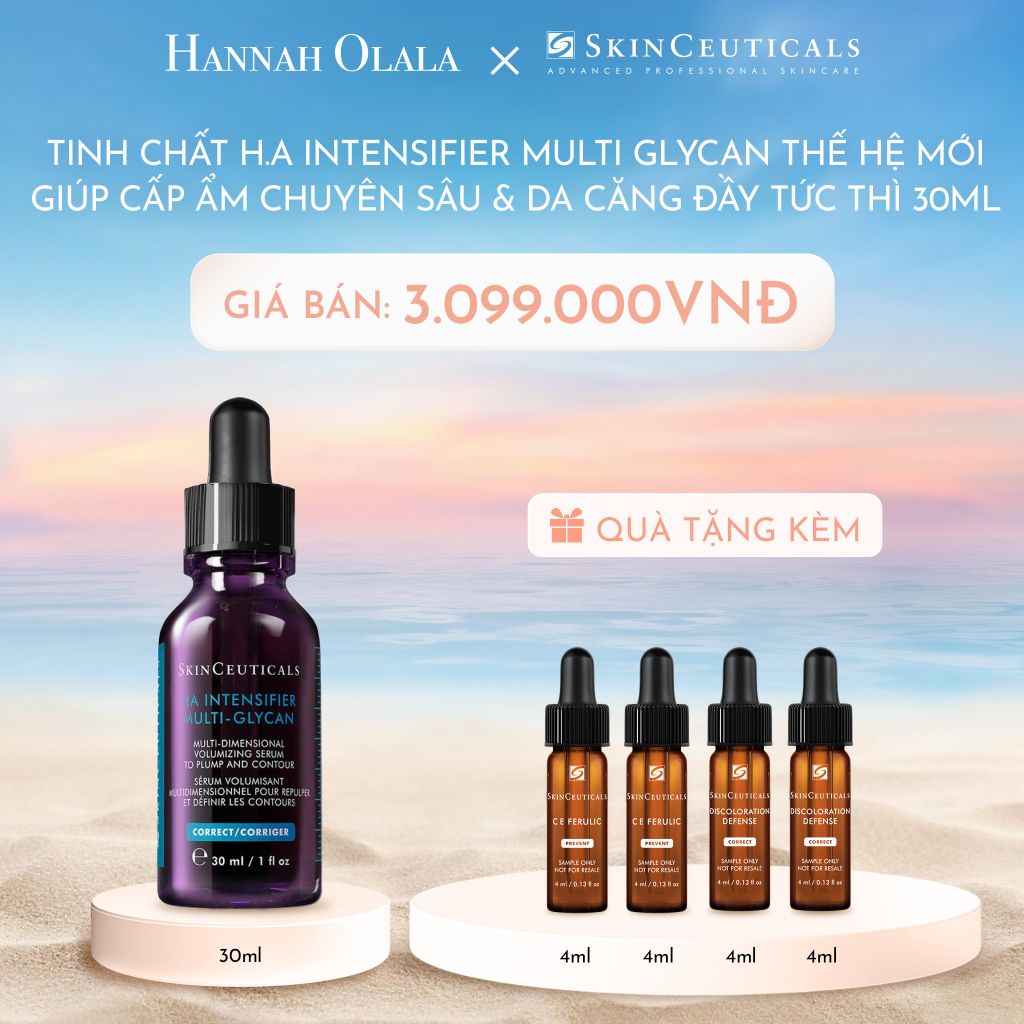DEAL 1 TINH CHẤT H.A INTENSIFIER MULTI GLYCAN THẾ HỆ MỚI GIÚP CẤP ẨM CHUYÊN SÂU & DA CĂNG ĐẦY TỨC THÌ 30ML