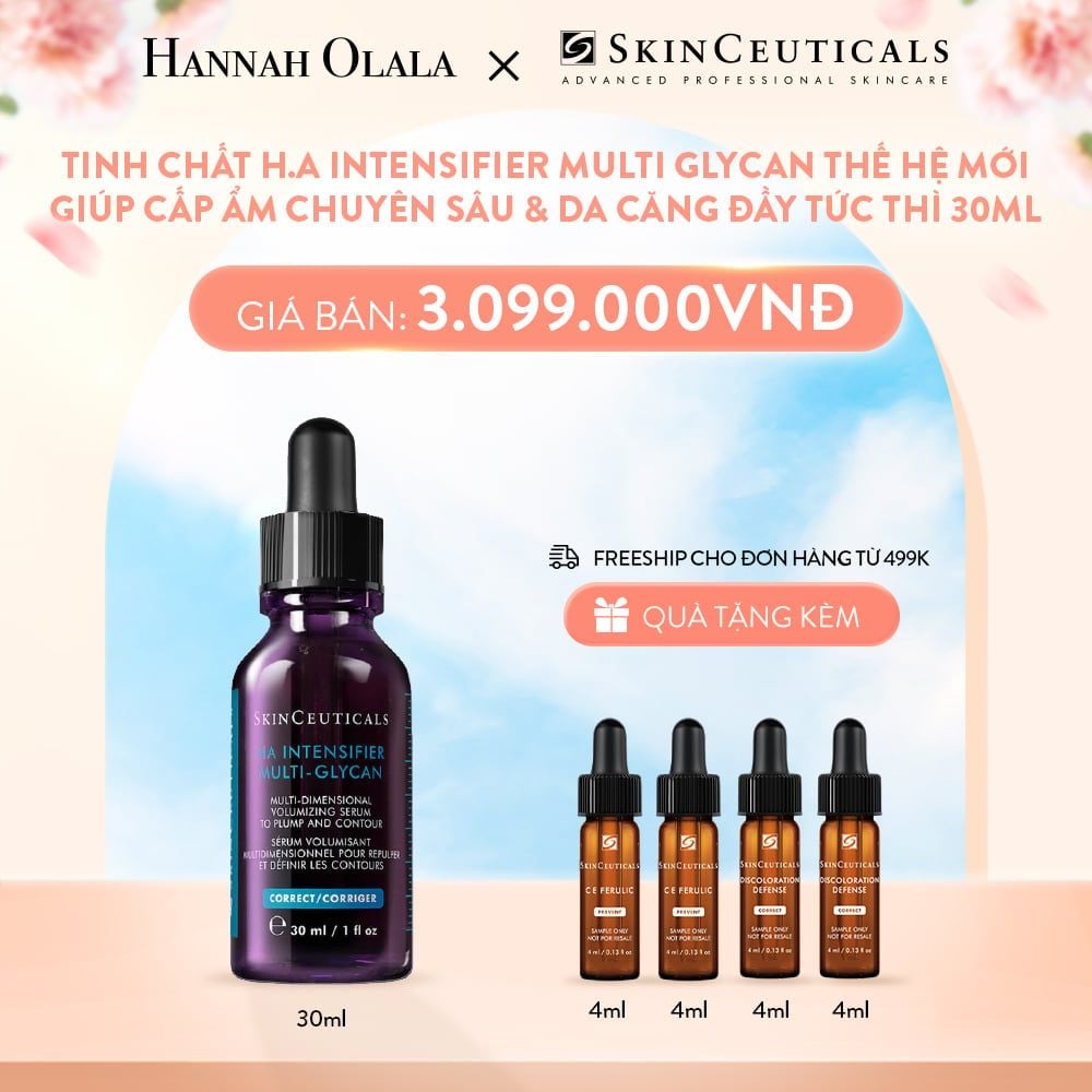 A758_DEAL 1 TINH CHẤT H.A INTENSIFIER MULTI GLYCAN THẾ HỆ MỚI GIÚP CẤP ẨM CHUYÊN SÂU & DA CĂNG ĐẦY TỨC THÌ 30ML