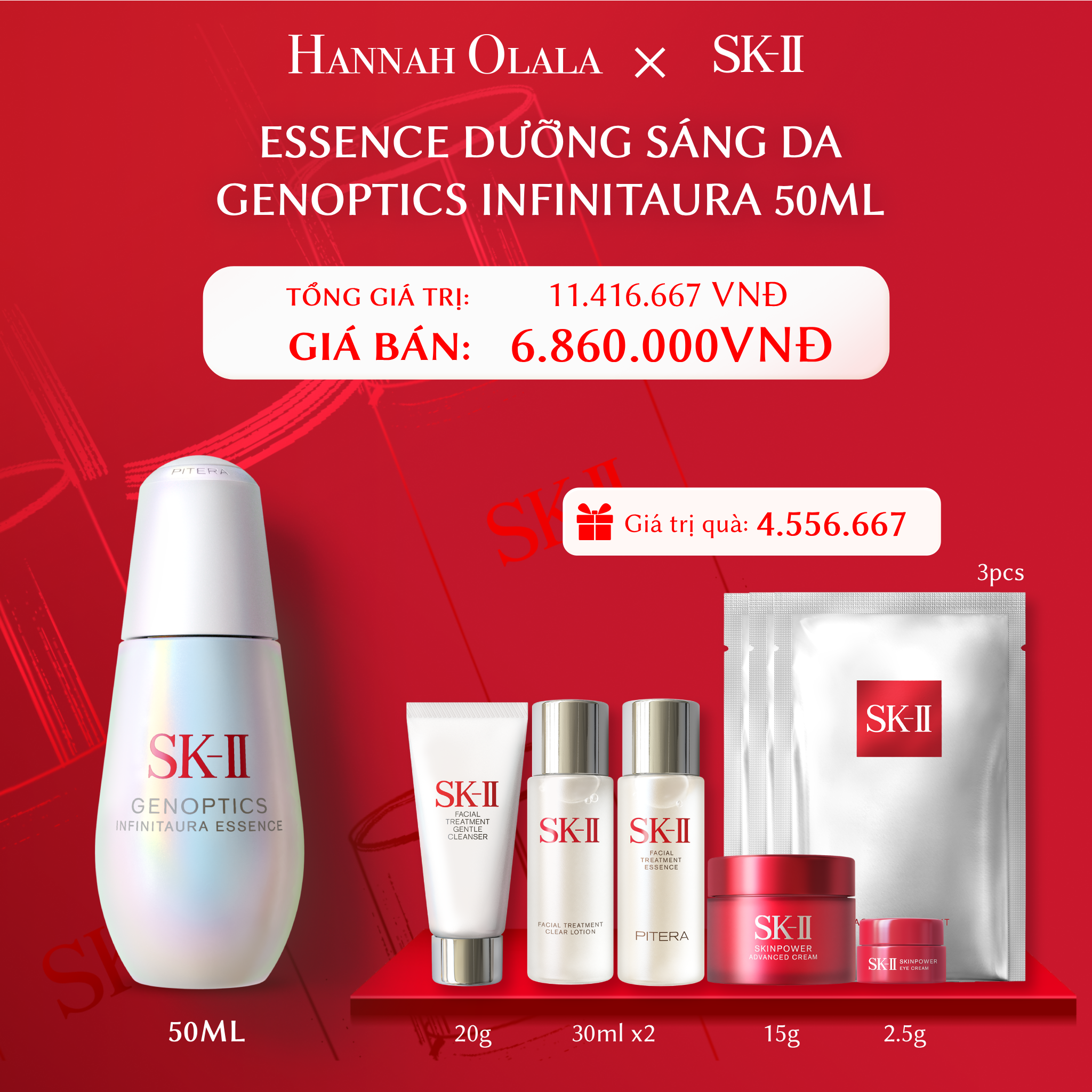 D1_DEAL 1: ESSENCE DƯỠNG SÁNG DA GENOPTICS INFINITAURA 50ML