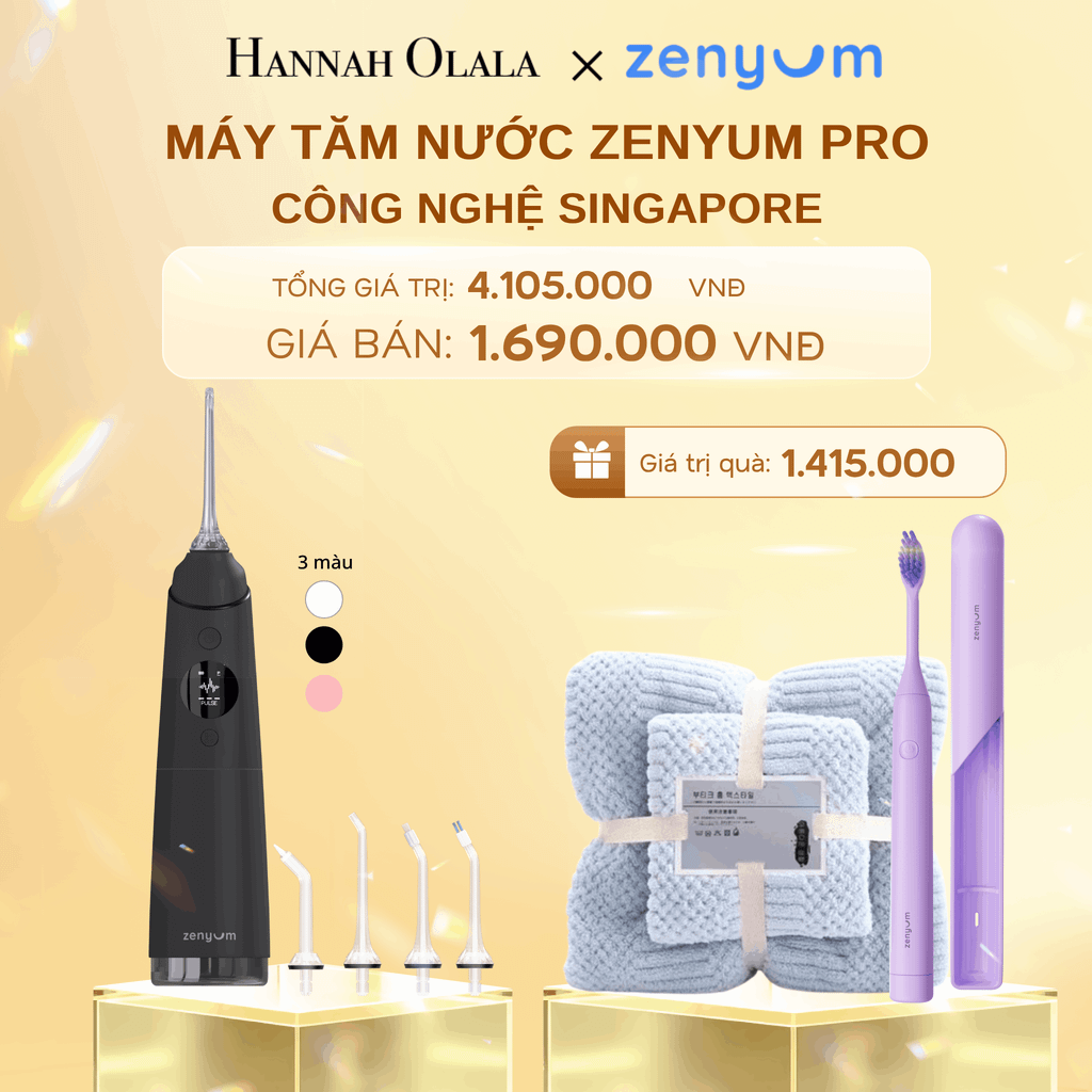 DEAL 1: MÁY TĂM NƯỚC ZENYUM PRO - CÔNG NGHỆ SINGAPORE