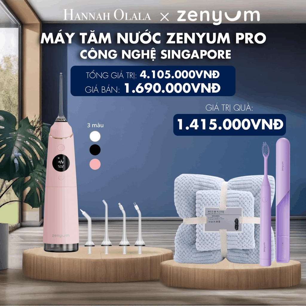 M173_DEAL 1: MÁY TĂM NƯỚC ZENYUM PRO - CÔNG NGHỆ SINGAPORE