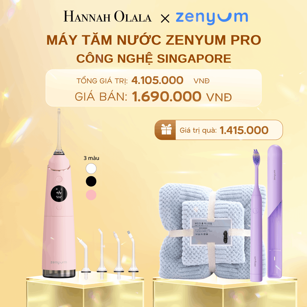 DEAL 1: MÁY TĂM NƯỚC ZENYUM PRO - CÔNG NGHỆ SINGAPORE