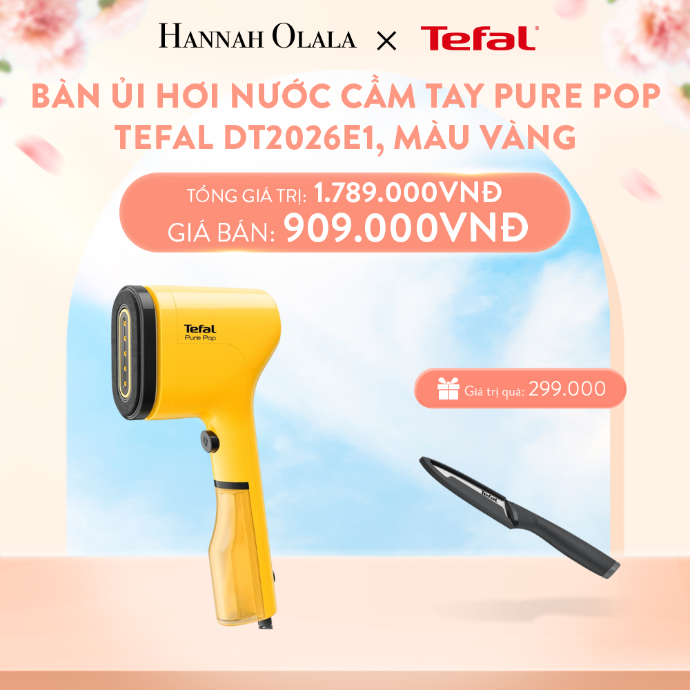 A847_DEAL 4: BÀN ỦI HƠI NƯỚC CẦM TAY PURE POP TEFAL