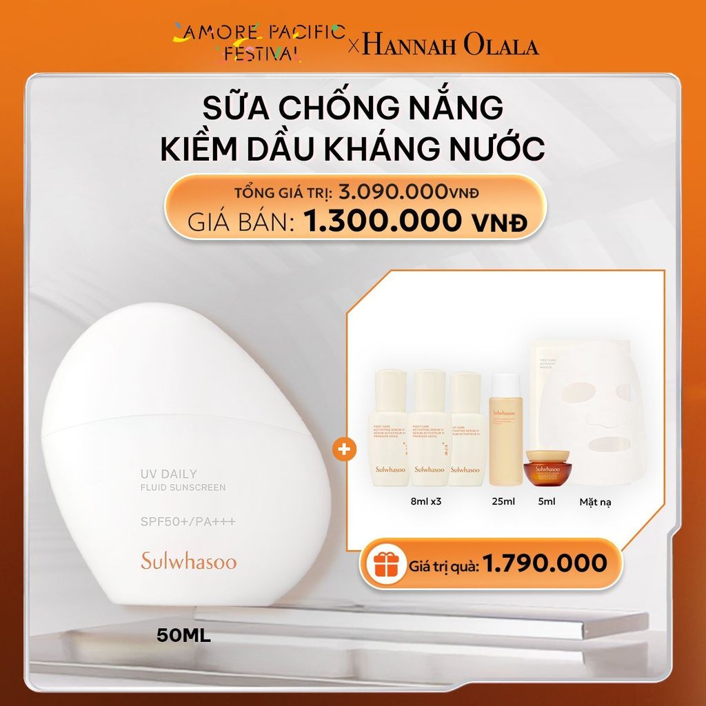 DEAL 7: SỮA CHỐNG NẮNG KIỀM DẦU KHÁNG NƯỚC 50ML