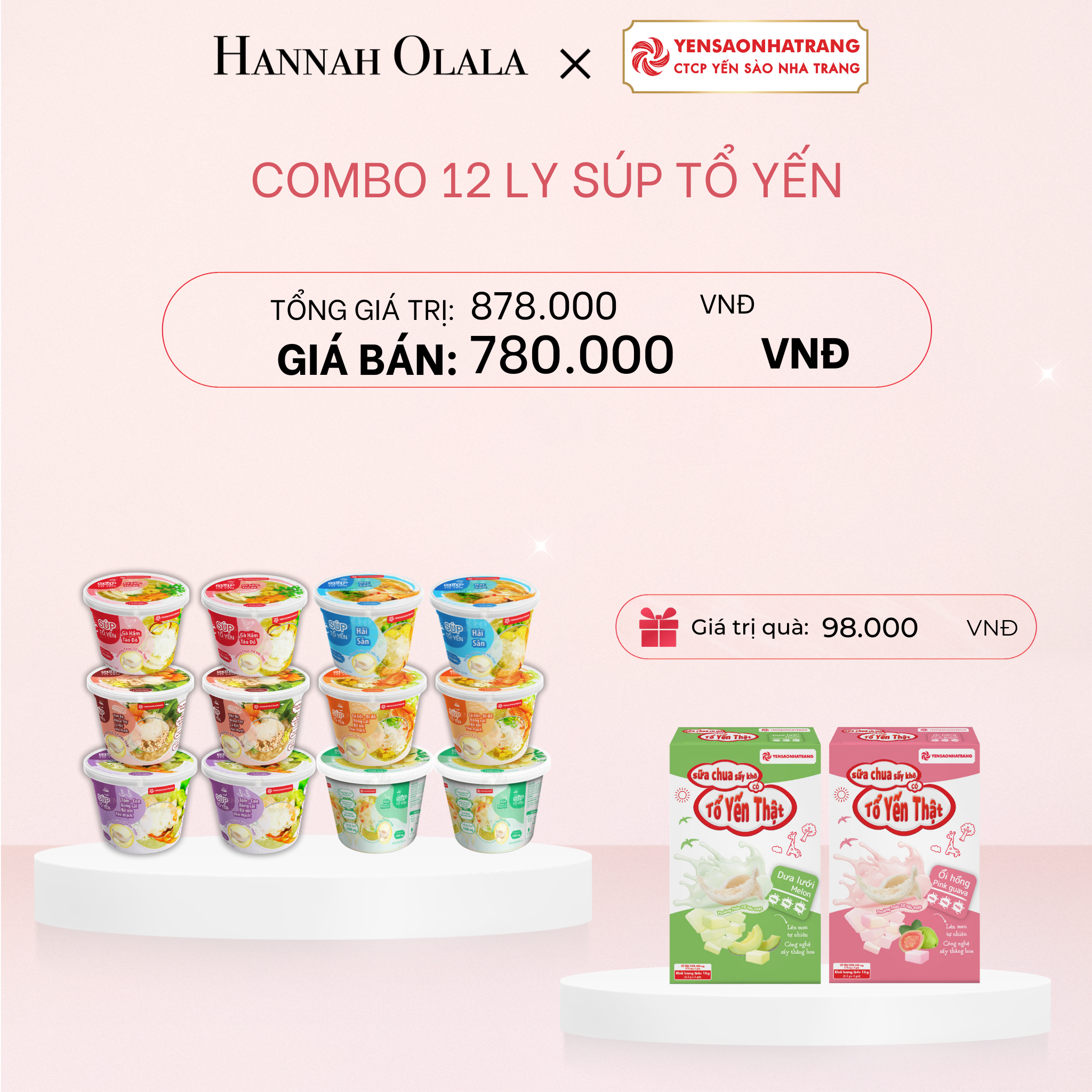 E1008_DEAL 7: COMBO 12 LY SÚP TỔ YẾN