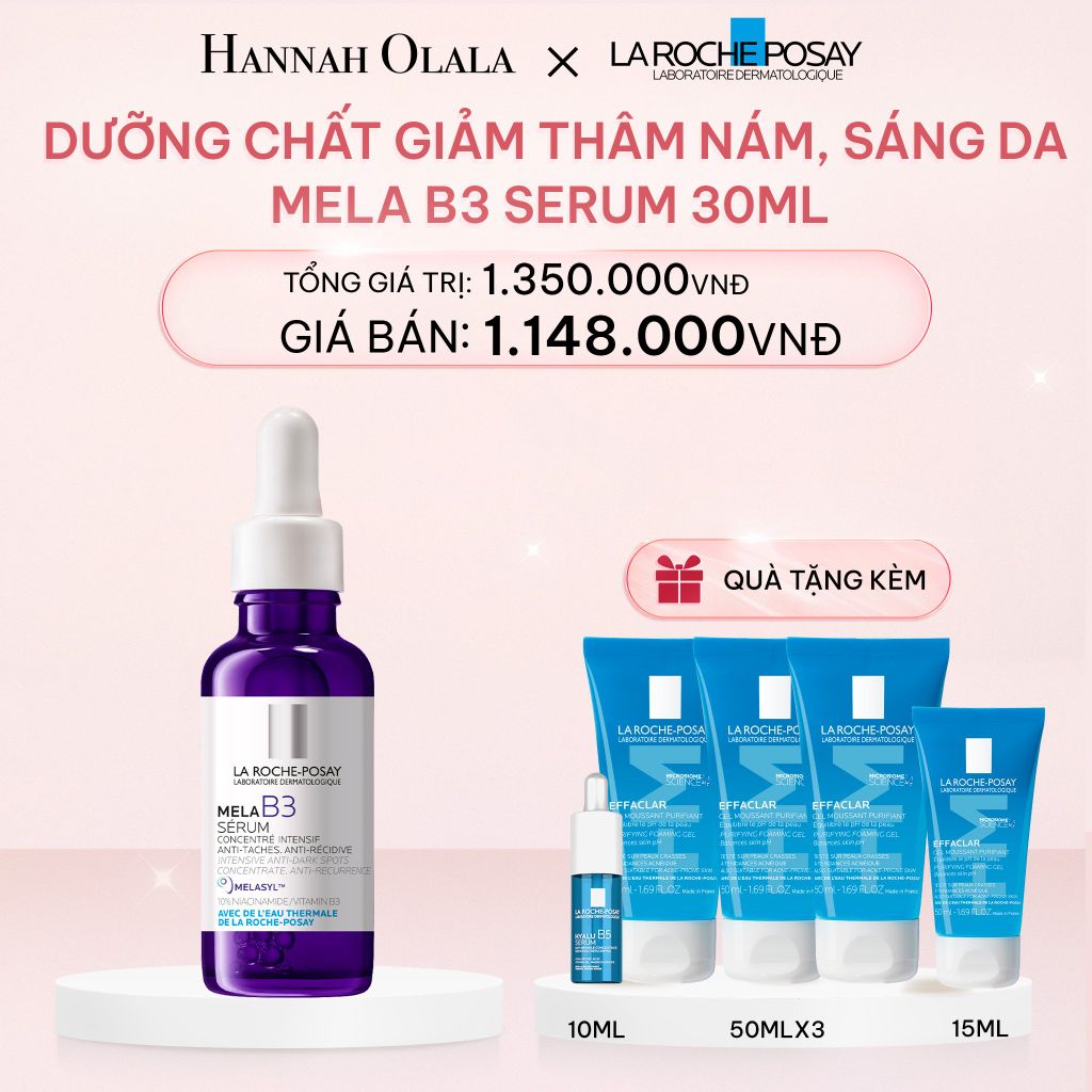 E993_DEAL 8: DƯỠNG CHẤT GIÚP CẢI THIỆN GIẢM THÂM NÁM & DƯỠNG SÁNG TOÀN DIỆN MELA B3 SERUM 30ML