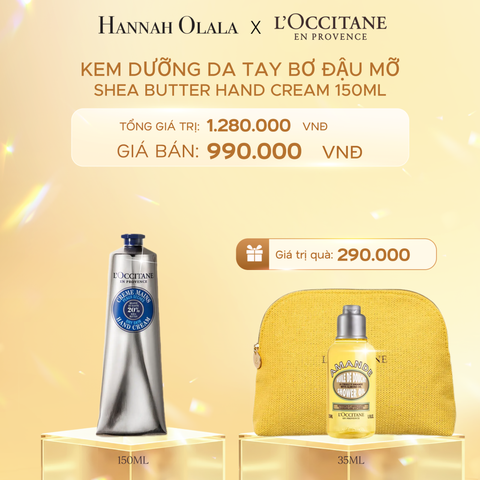 DEAL 5: KEM DƯỠNG DA TAY BƠ ĐẬU MỠ LOCCITANE 150ML