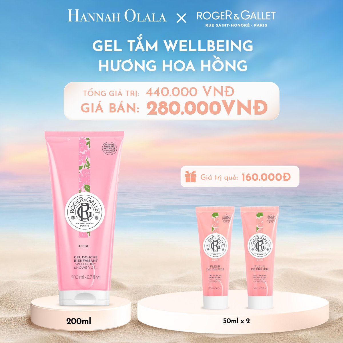 C8_DEAL 2: GEL TẮM 200ML ROGER&GALLET
