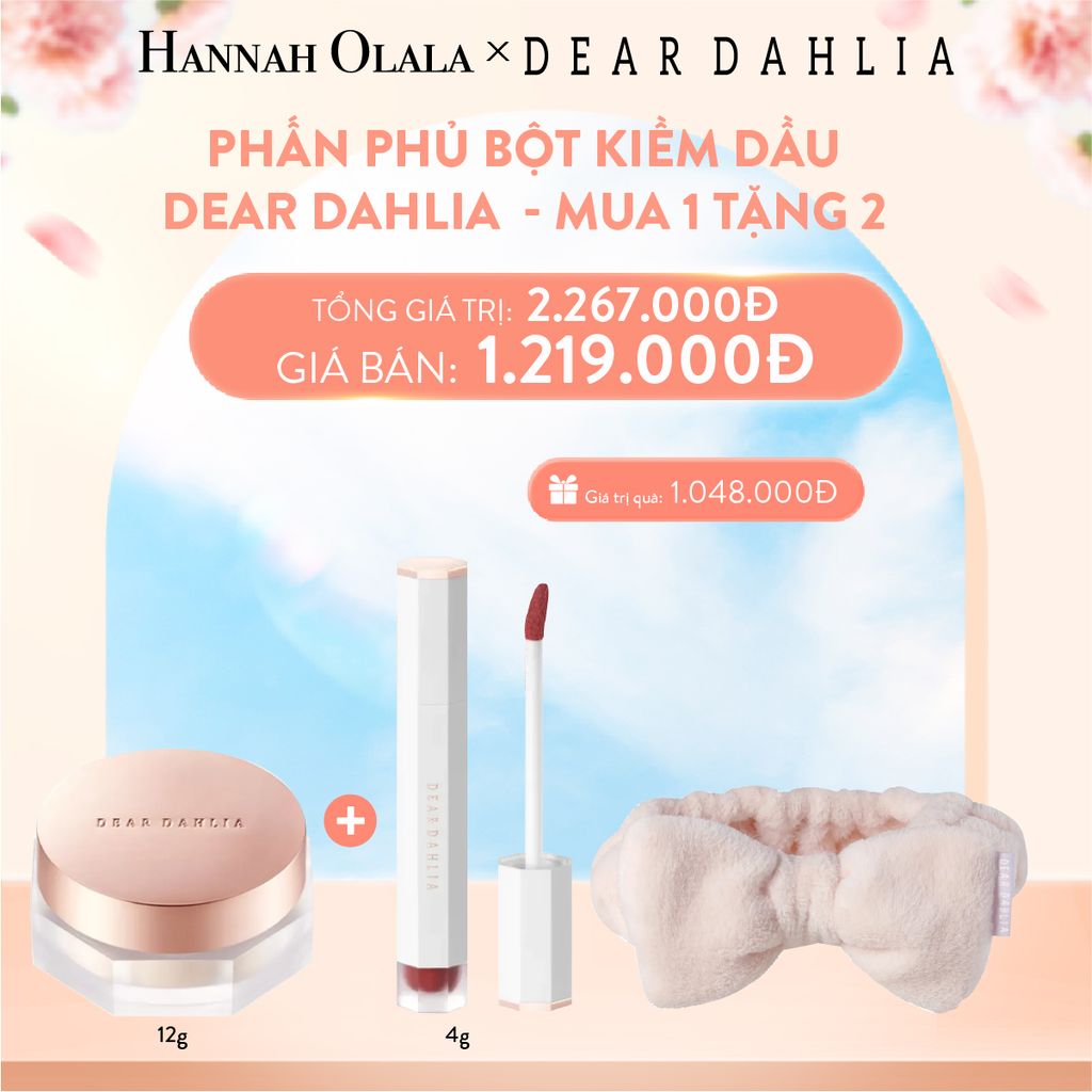 A209_DEAL 1: PHẤN PHỦ BỘT KIỀM DẦU DEAR DAHLIA