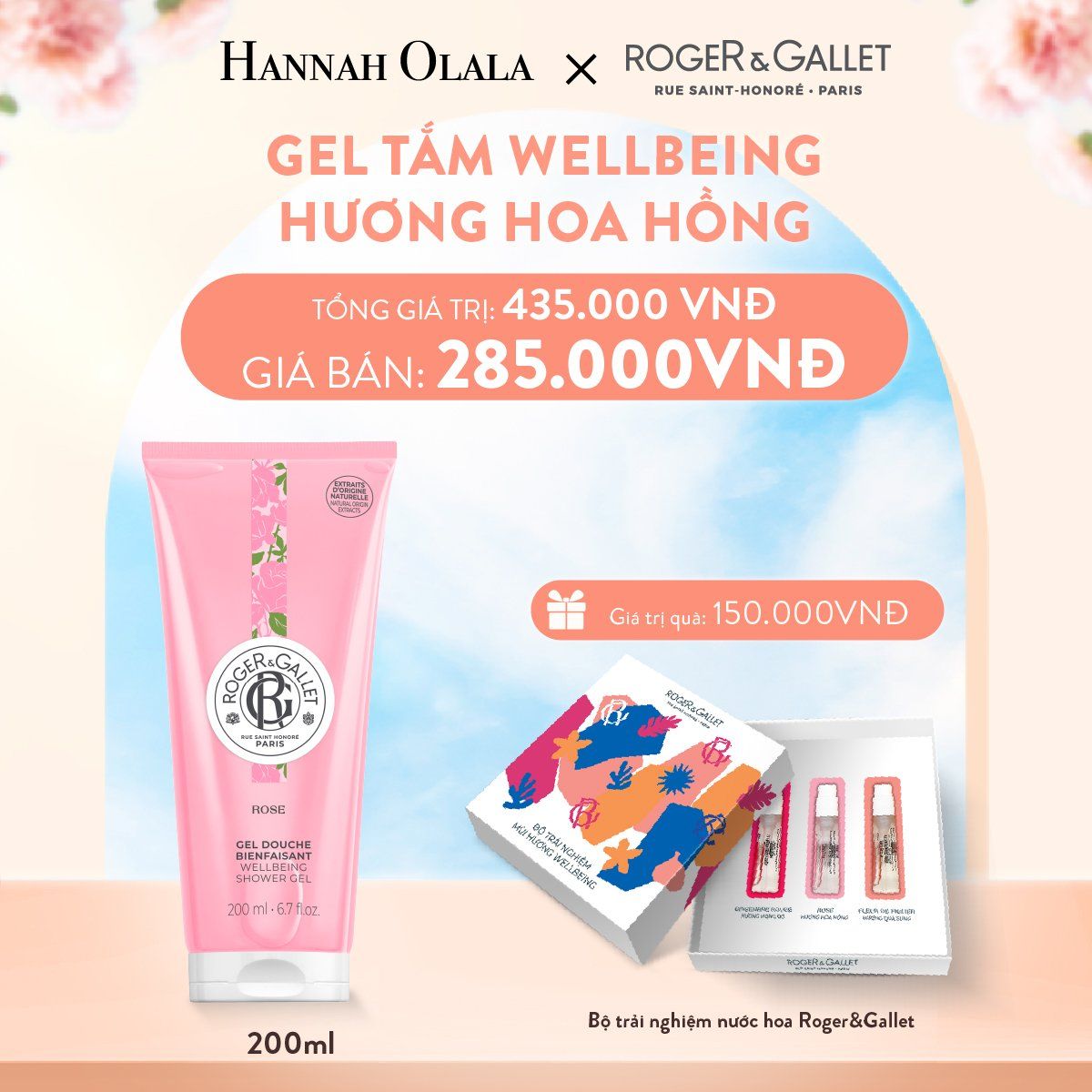 A690_DEAL 2: GEL TẮM 200ML ROGER&GALLET