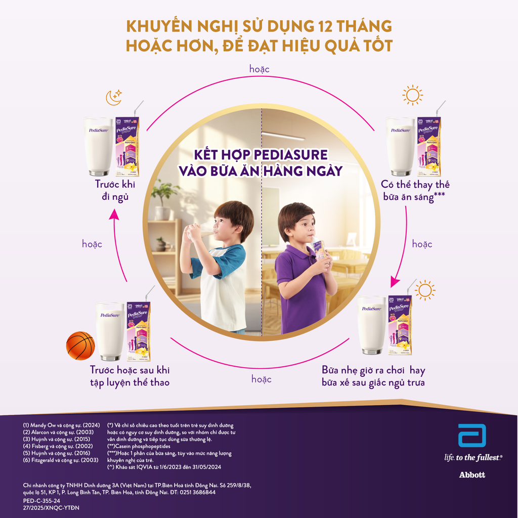DEAL 4: 1 THÙNG PEDIASURE PHA SẴN HƯƠNG VANI 110ML