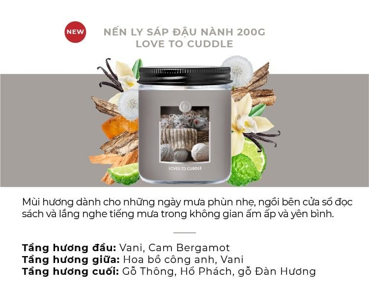 C819_DEAL 3: MUA NẾN GOOSE CREEK SÁP ĐẬU NÀNH 200G