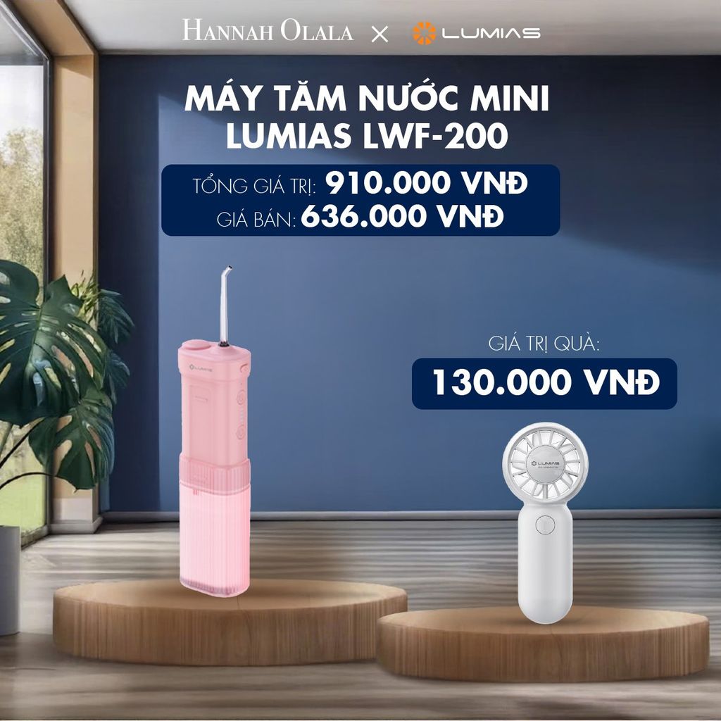 M63_DEAL 27: MÁY TĂM NƯỚC MINI LUMIAS LWF-200