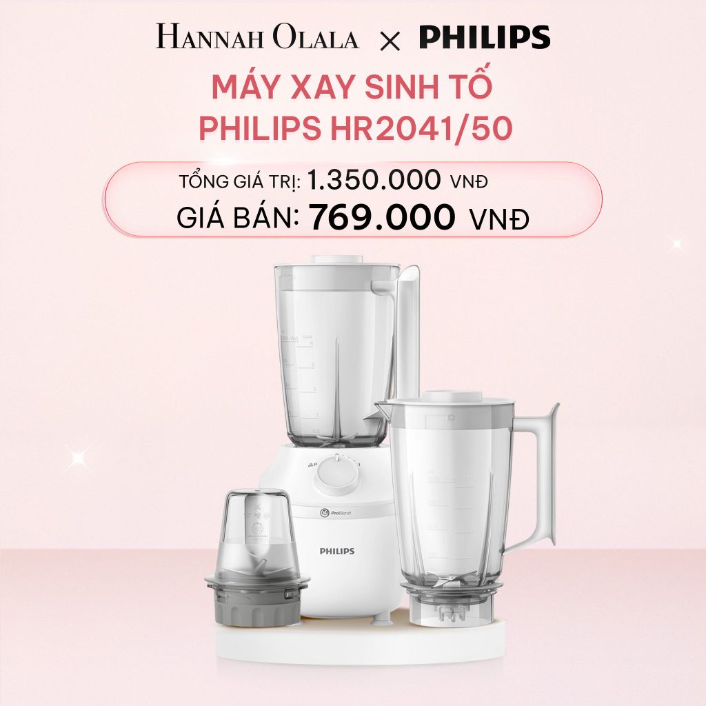 E792_DEAL 16: MÁY XAY SINH TỐ PHILIPS HR2041/50