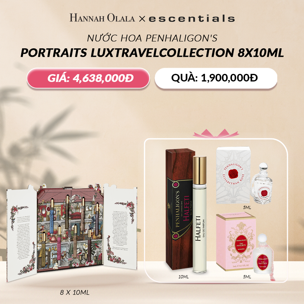 DEAL 11: NƯỚC HOA PENHALIGON'S PORTRAITS LUXTRAVELCOLLECTION 8X10ML