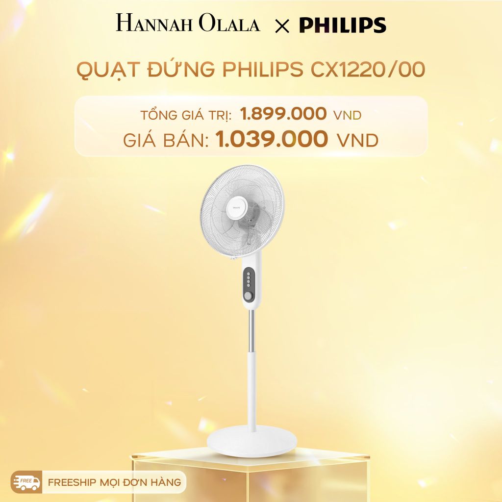 DEAL 09: QUẠT ĐỨNG PHILIPS CX1220/00