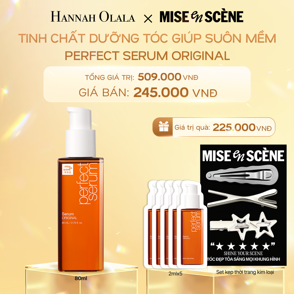 DEAL 1: TINH CHẤT DƯỠNG TÓC MISE EN SCENE PERFECT SERUM 80ML