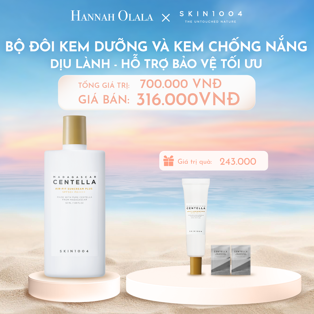 C234_DEAL 1: SKIN1004 KEM CHỐNG NẮNG MADAGASCAR CENTELLA AIR-FIT SUNCREAM PLUS 50ML