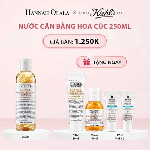 E342_DEAL 14: NƯỚC CÂN BẰNG HOA CÚC KIEHL'S CALENDULA HERBAL EXTRACT ALCOHOL-FREE TONER 250ML