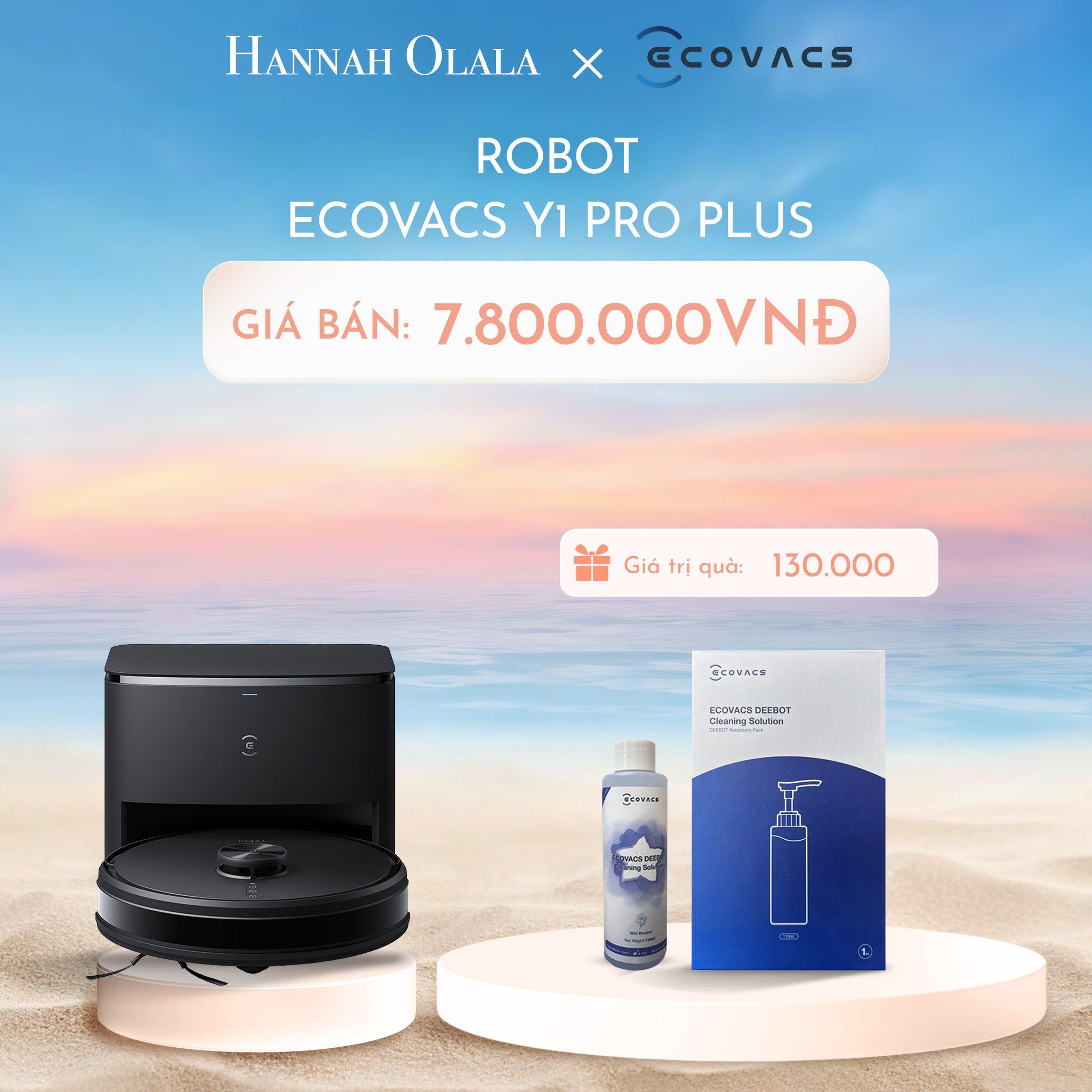 C565_DEAL 7: ROBOT ECOVACS Y1 PRO PLUS