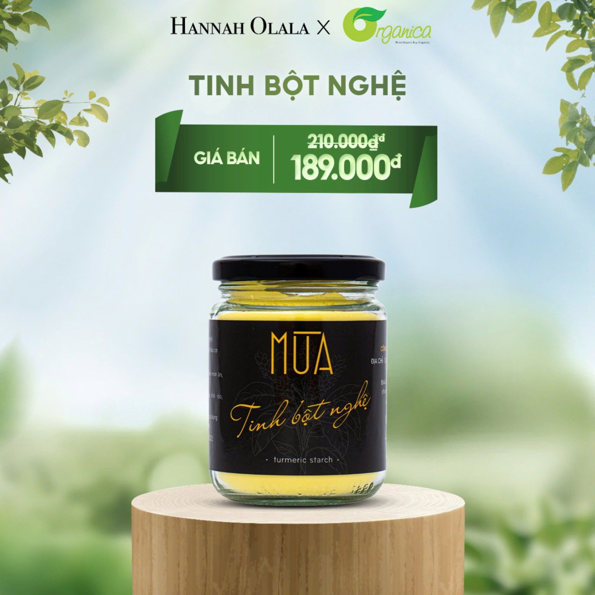 T52_DEAL 11: TINH BỘT NGHỆ MÙA 120G