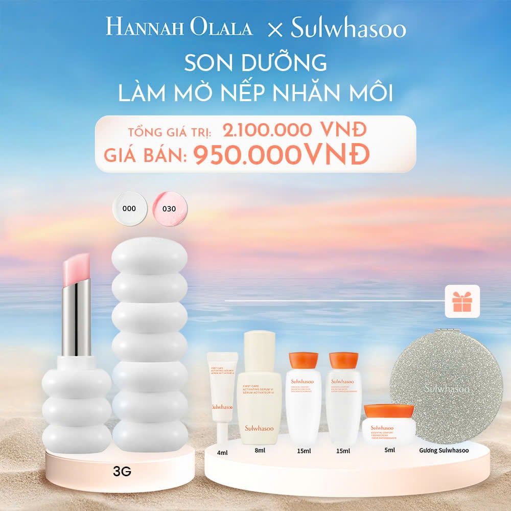 C69_DEAL 5: SON DƯỠNG LÀM MỜ NẾP NHĂN MÔI GLOWING LIP BALM