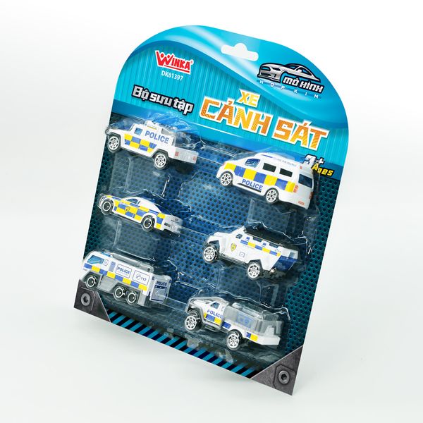 Mô hình hợp kim - Bộ sưu tập xe cảnh sát,DK81397